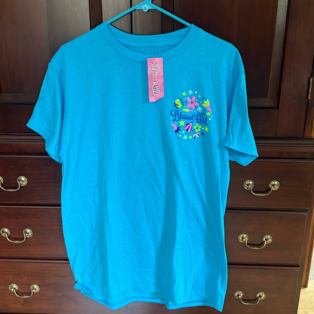 NWT Blessed Girl (M) tshirt